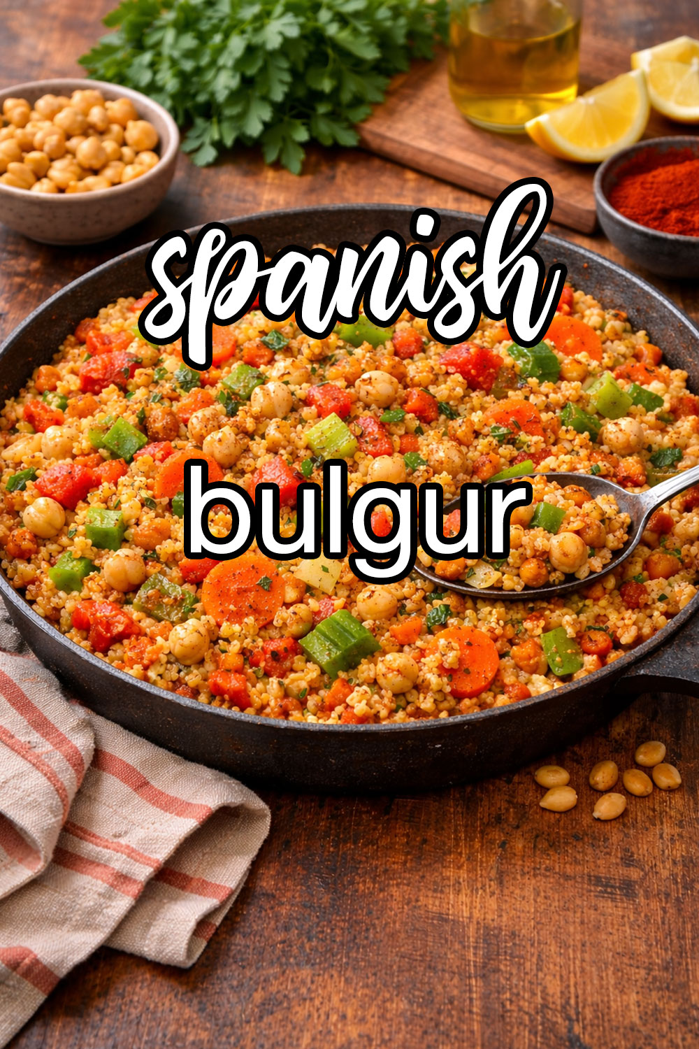 Spanish Bulgur Recipe