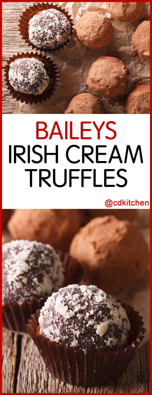 Baileys Irish Cream Truffles Recipe | CDKitchen.com