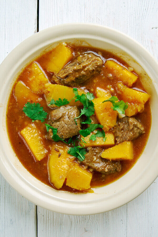 Beef With Butternut Squash And Szechuan Pepper Recipe | CDKitchen.com