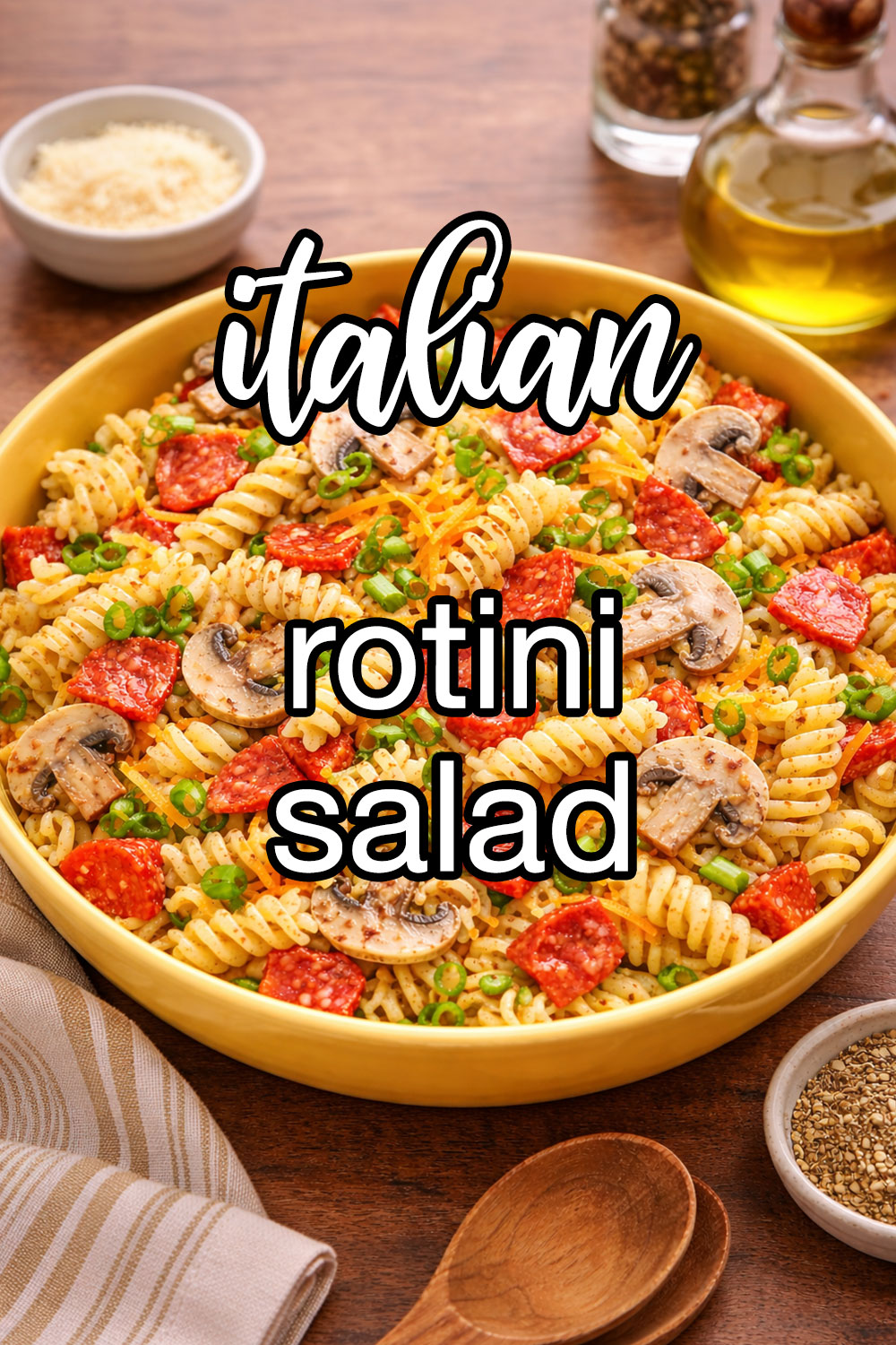 Italian Rotini Salad Recipe