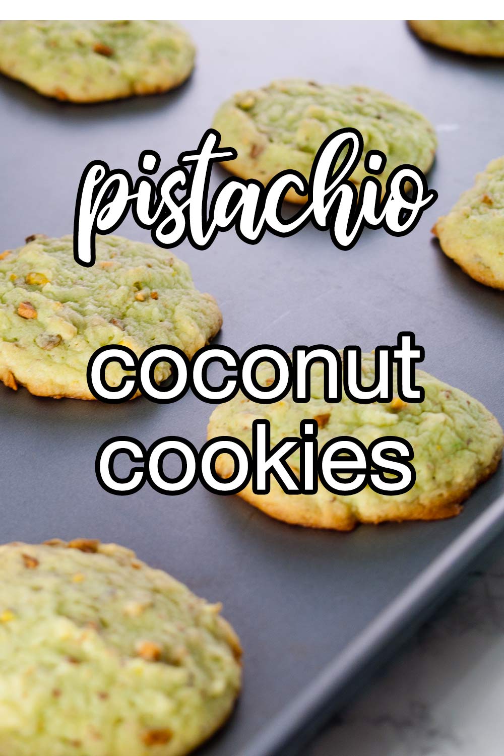 Pistachio-Coconut Cookies Recipe