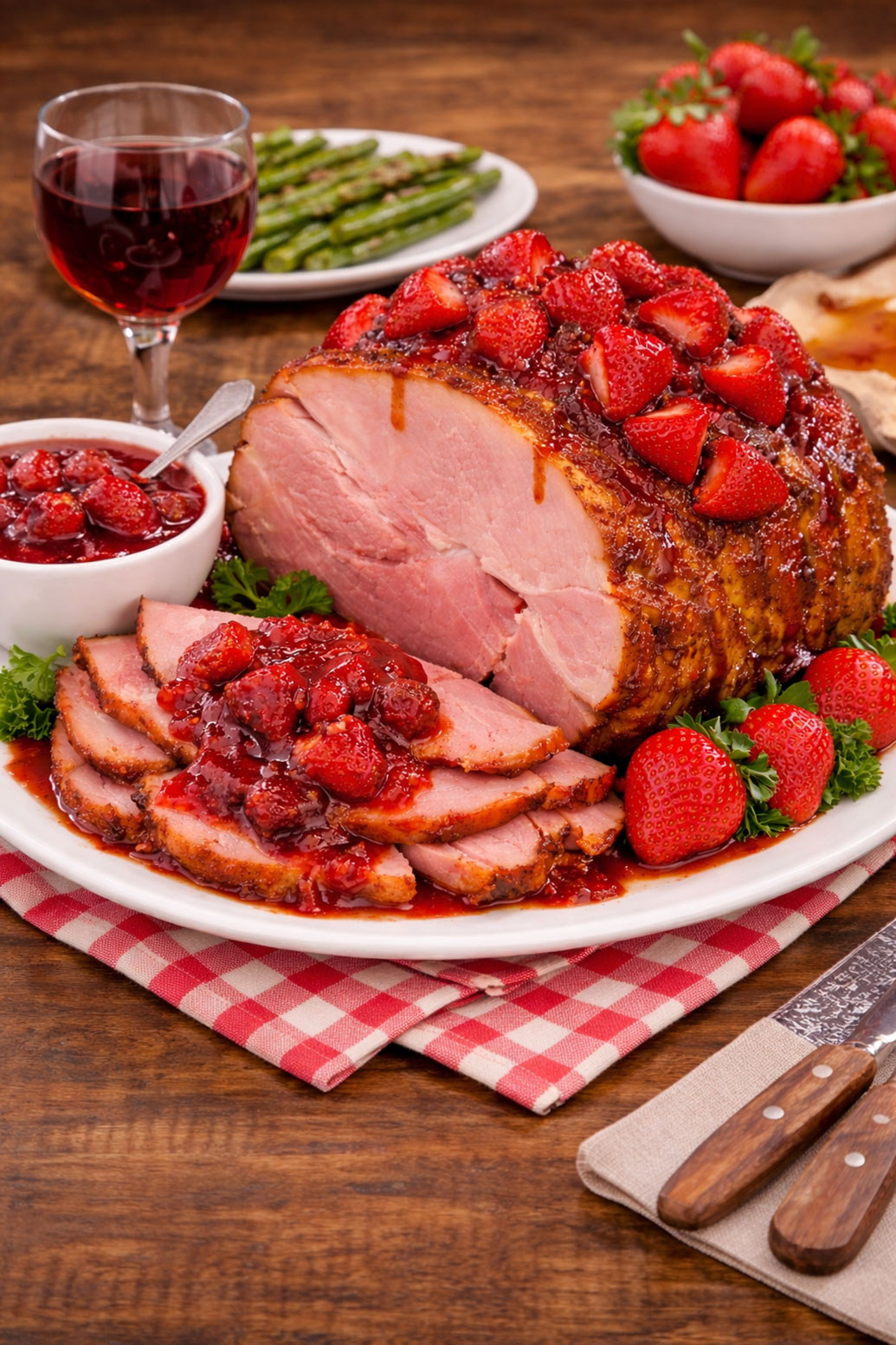 Strawberry Baked Ham Recipe