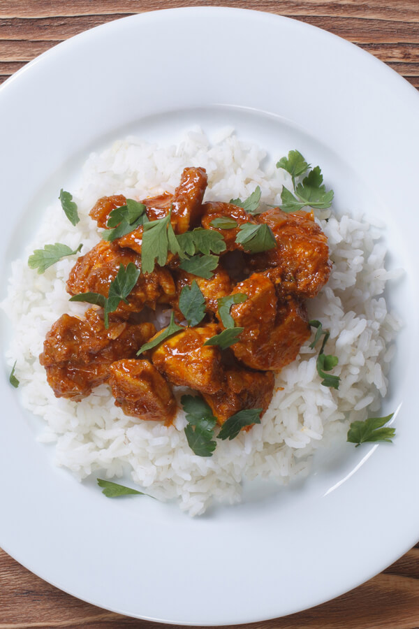 Easy Chicken Curry With Rice Recipe