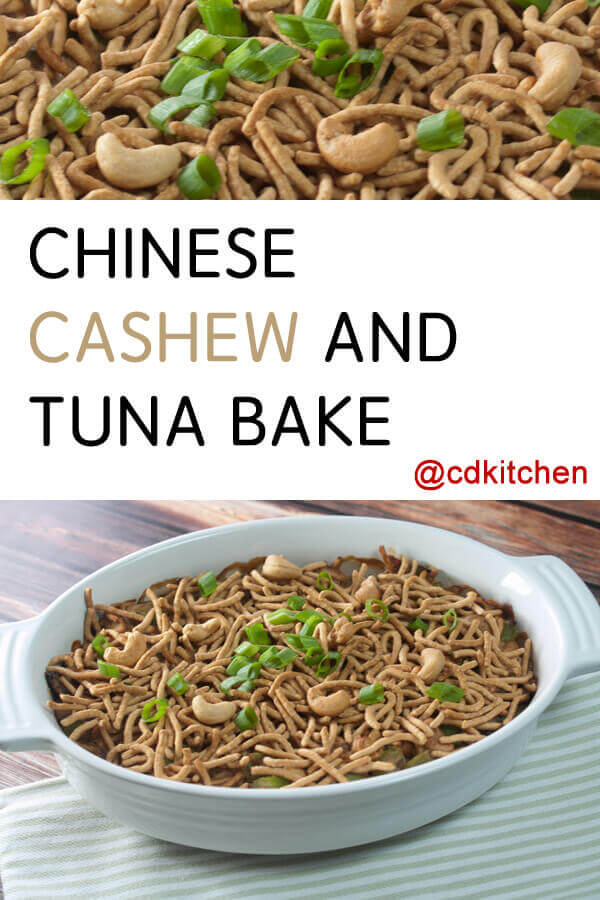 Chinese Cashew and Tuna Bake Recipe