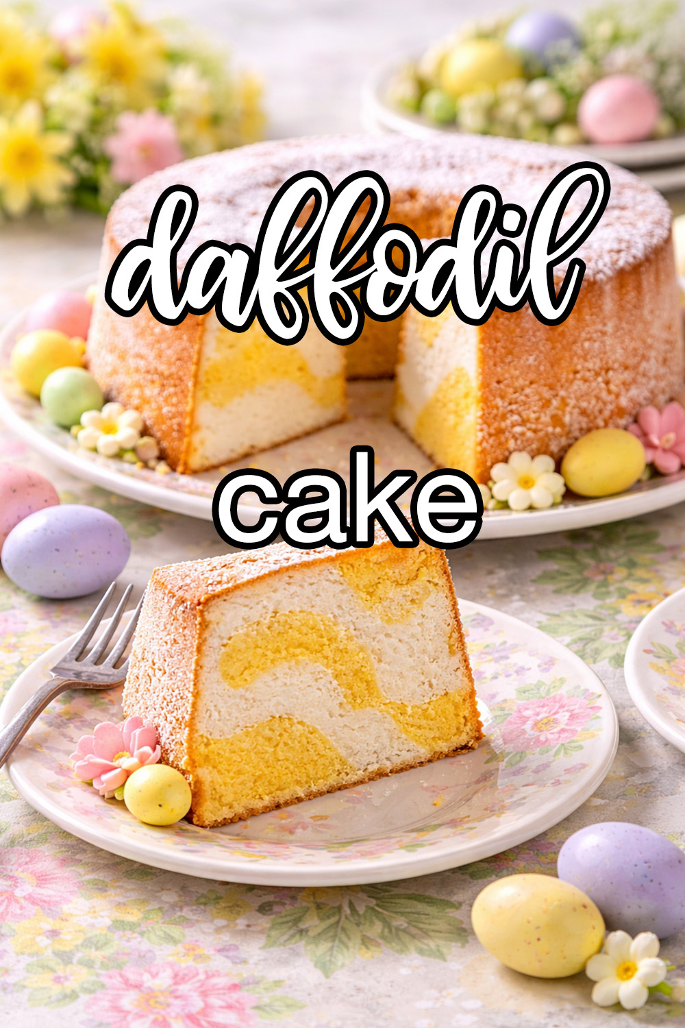 Daffodil Cake (Easter Dinner Cake) Recipe