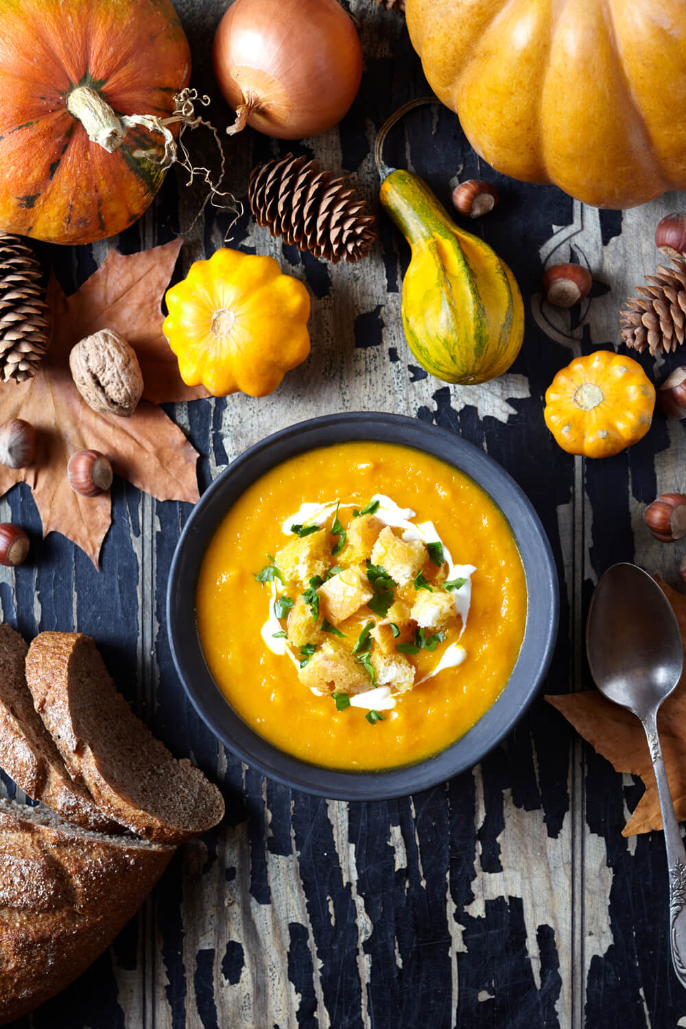 Low-Fat Pumpkin Soup Recipe