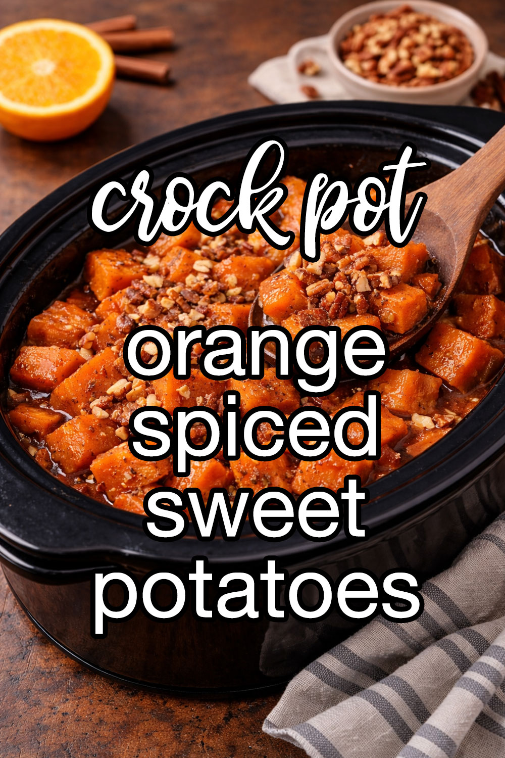 Orange-Spiced Sweet Potatoes Recipe