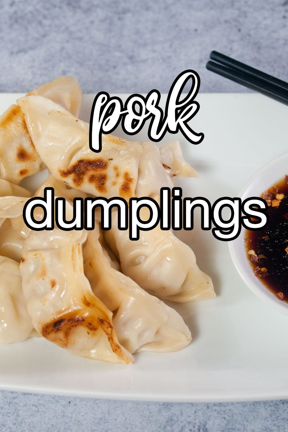 Pork Dumplings (Gyoza) With Dipping Sauce Recipe