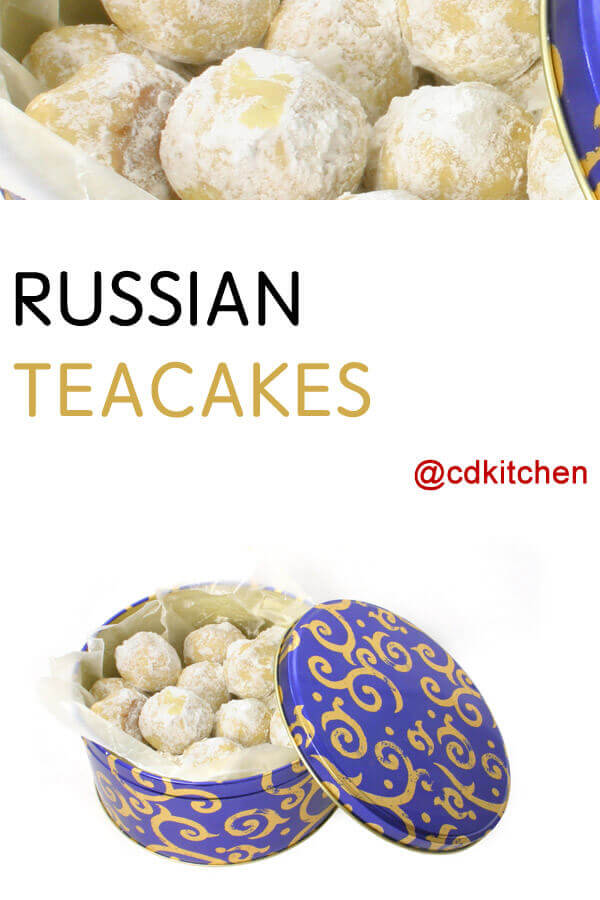 Russian Teacakes Recipe | CDKitchen.com