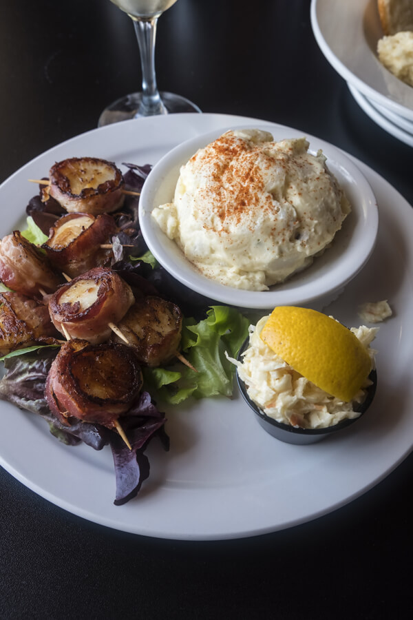 Bourbon Bacon Scallops Recipe