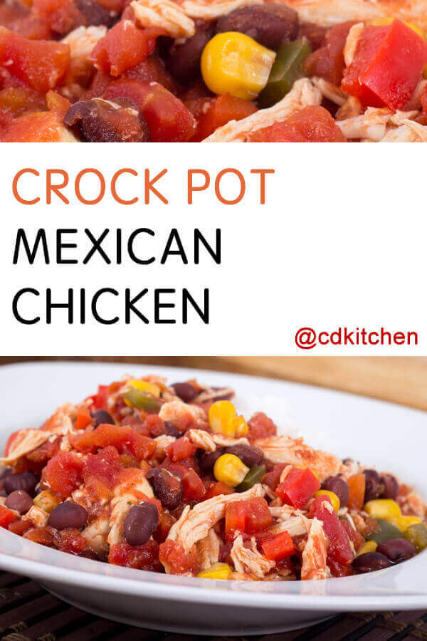 Crock Pot Mexican Chicken Recipe | CDKitchen.com