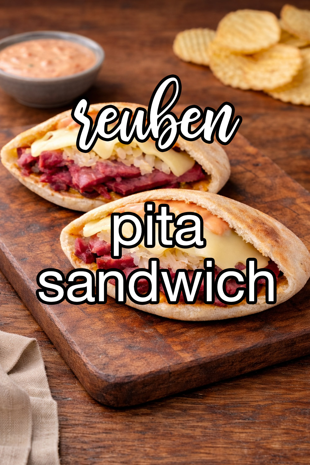 Pita Pocket Reuben Sandwich Recipe