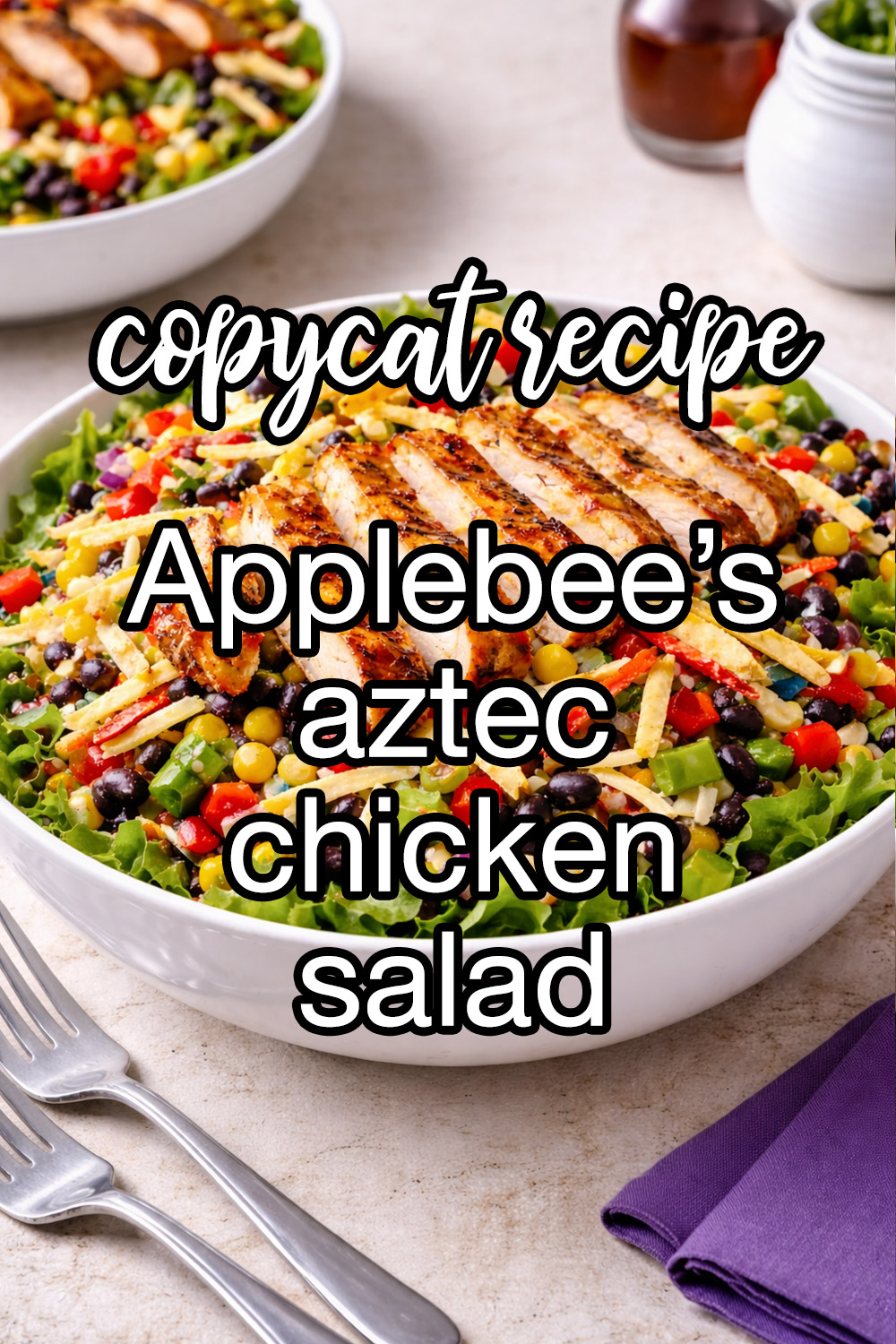 Applebee's Aztec Chicken Salad Recipe