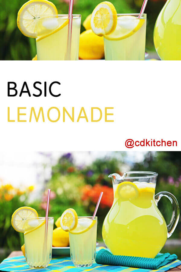 Basic Lemonade Recipe