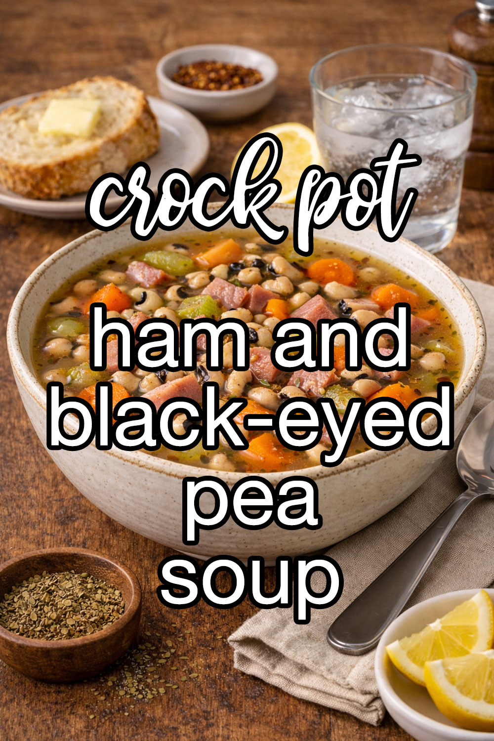 Ham And Black-Eyed Pea Soup Recipe
