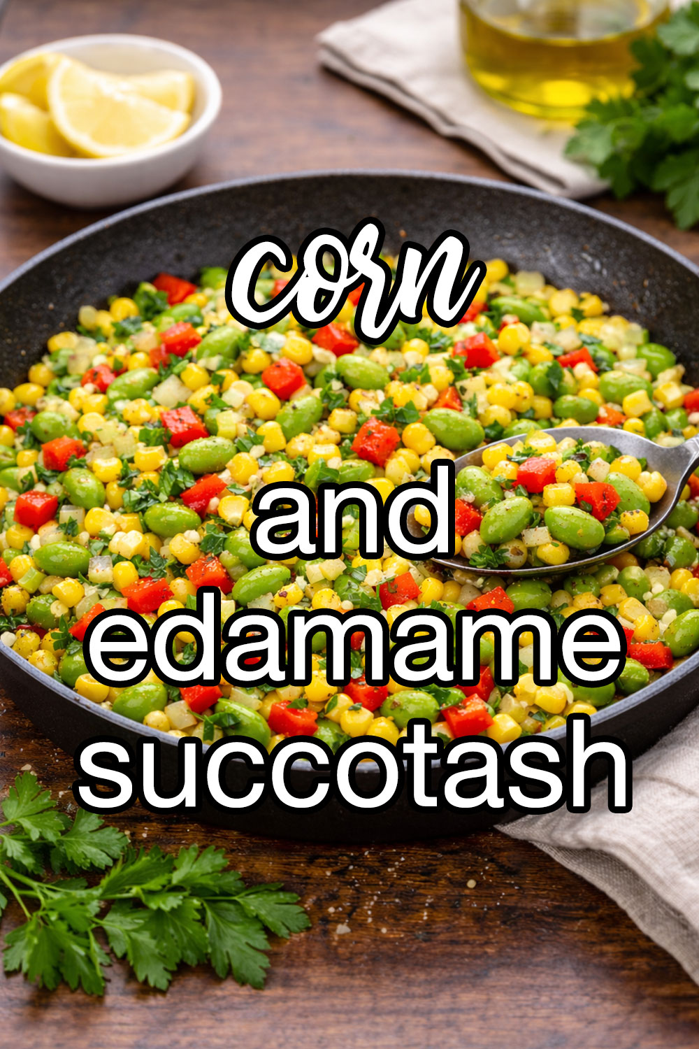 Herbed Corn And Edamame Succotash Recipe