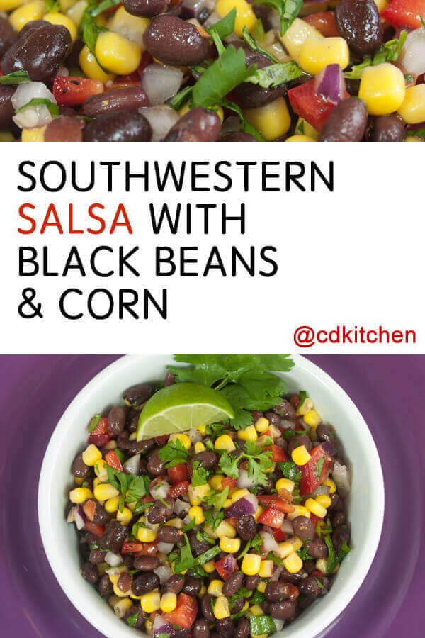 Southwestern Salsa With Black Beans & Corn Recipe