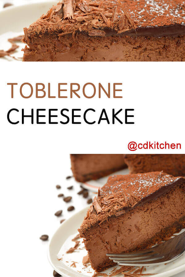 Toblerone Cheesecake Recipe