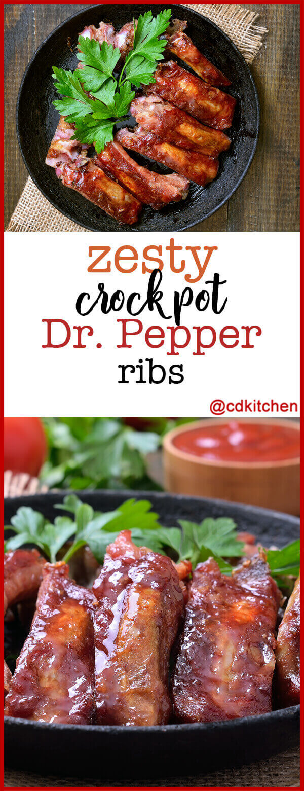 Zesty Dr. Pepper Ribs Recipe