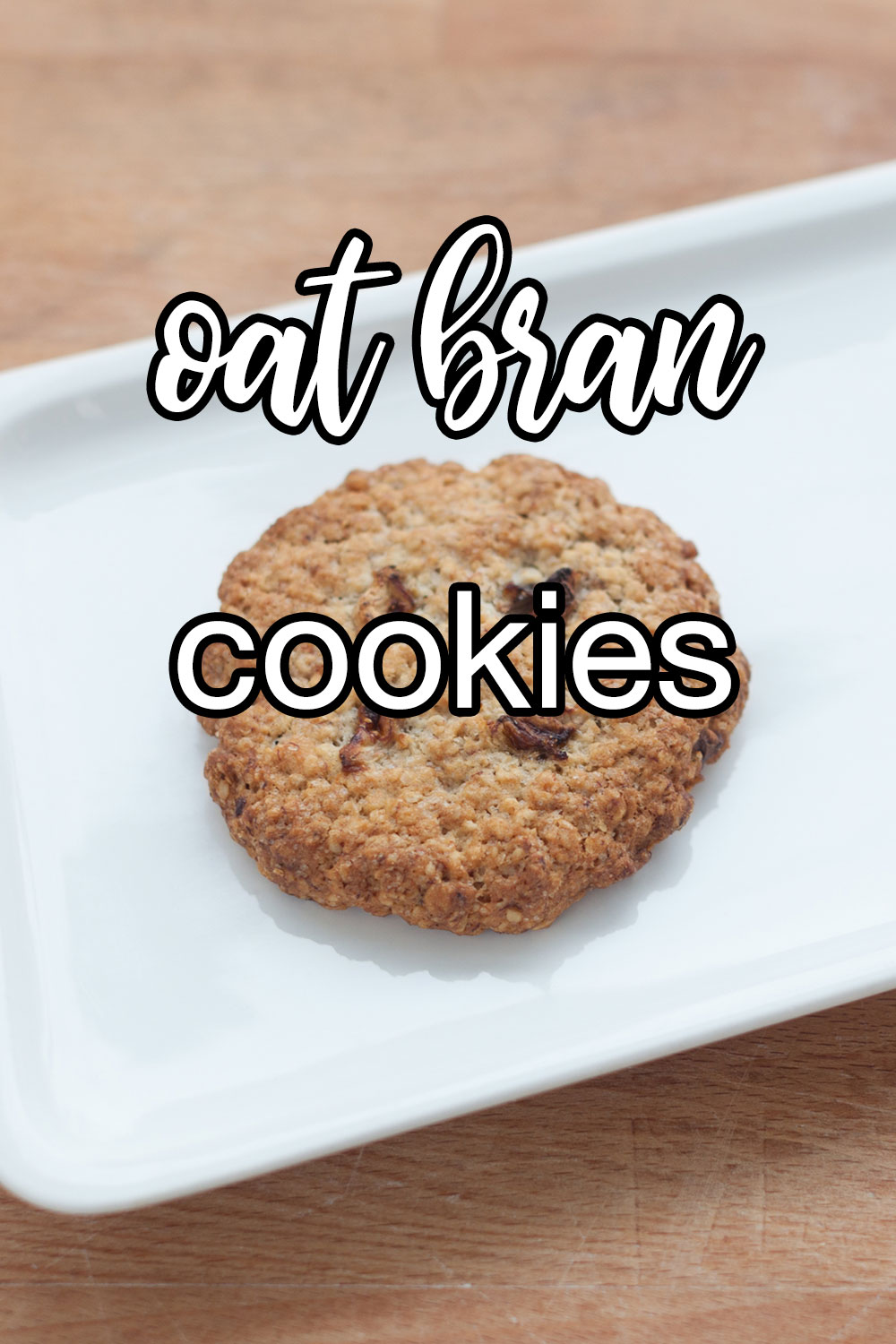 Doris' Oat Bran Cookies Recipe