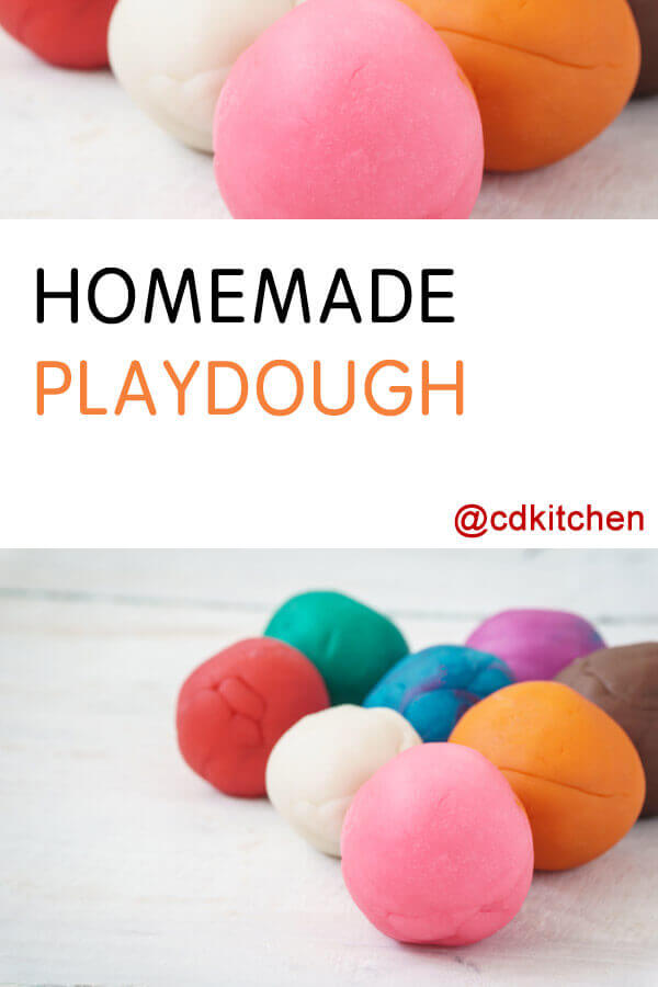 Homemade Playdough Recipe