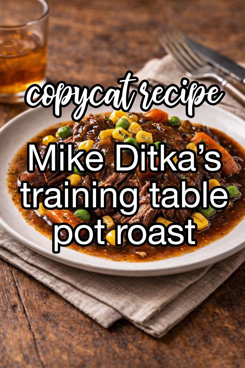 Mike Ditka's Training Table Pot Roast Recipe