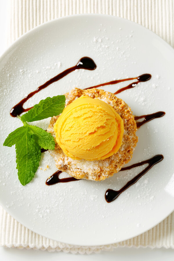 No Added Sugar Peach Sorbet Recipe