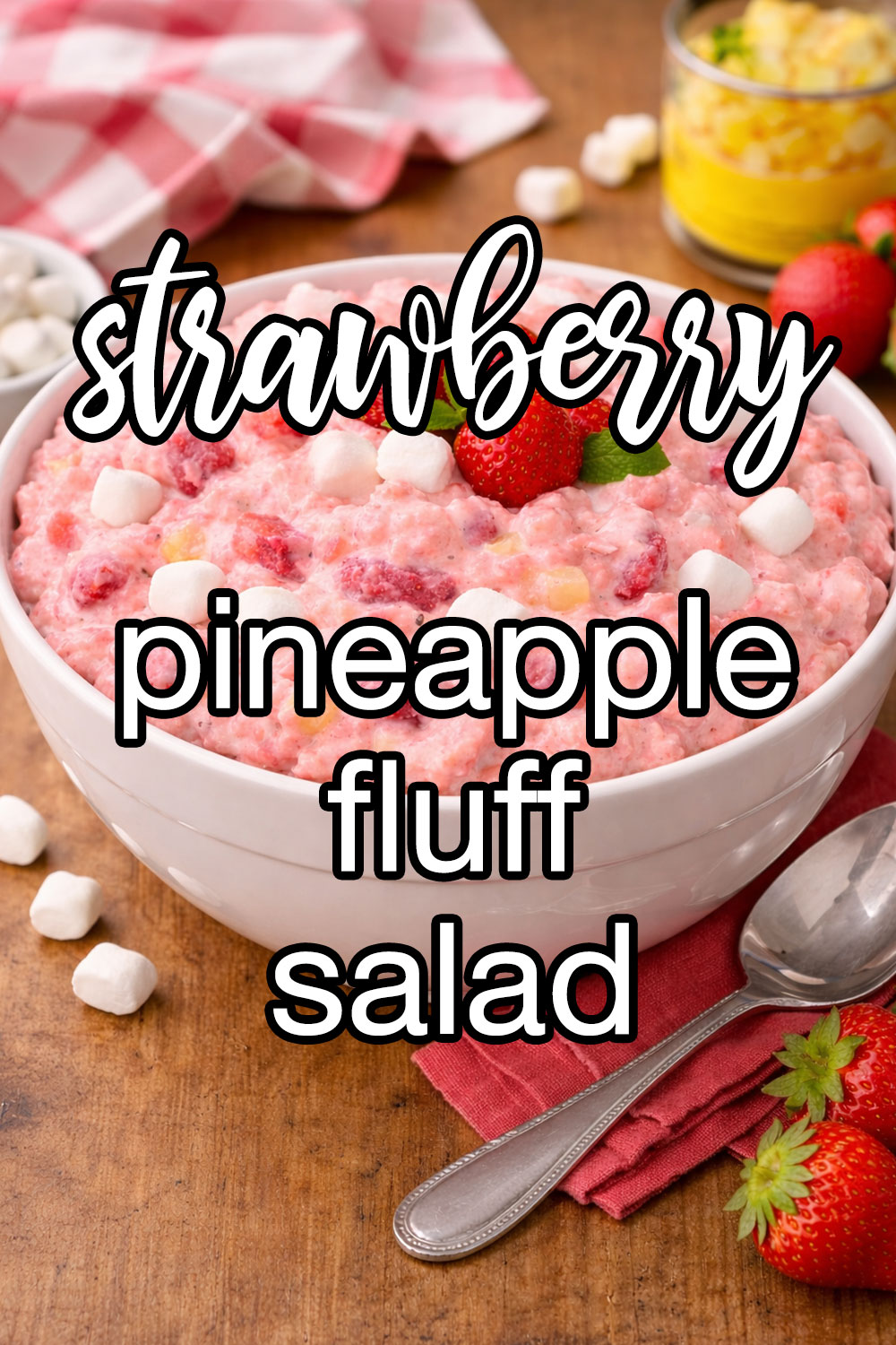 Strawberry Pineapple Fluff Salad Recipe