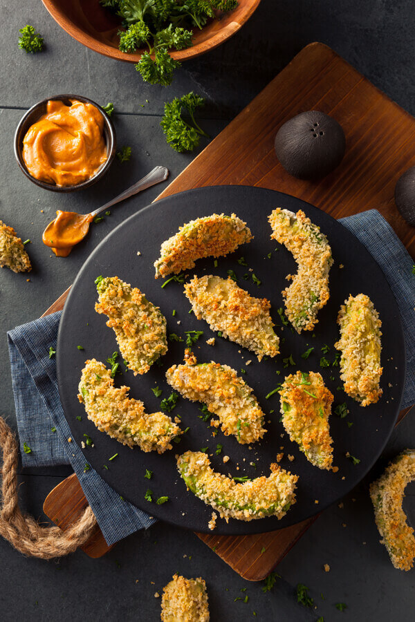 Panko-Crusted Avocado Fries Recipe