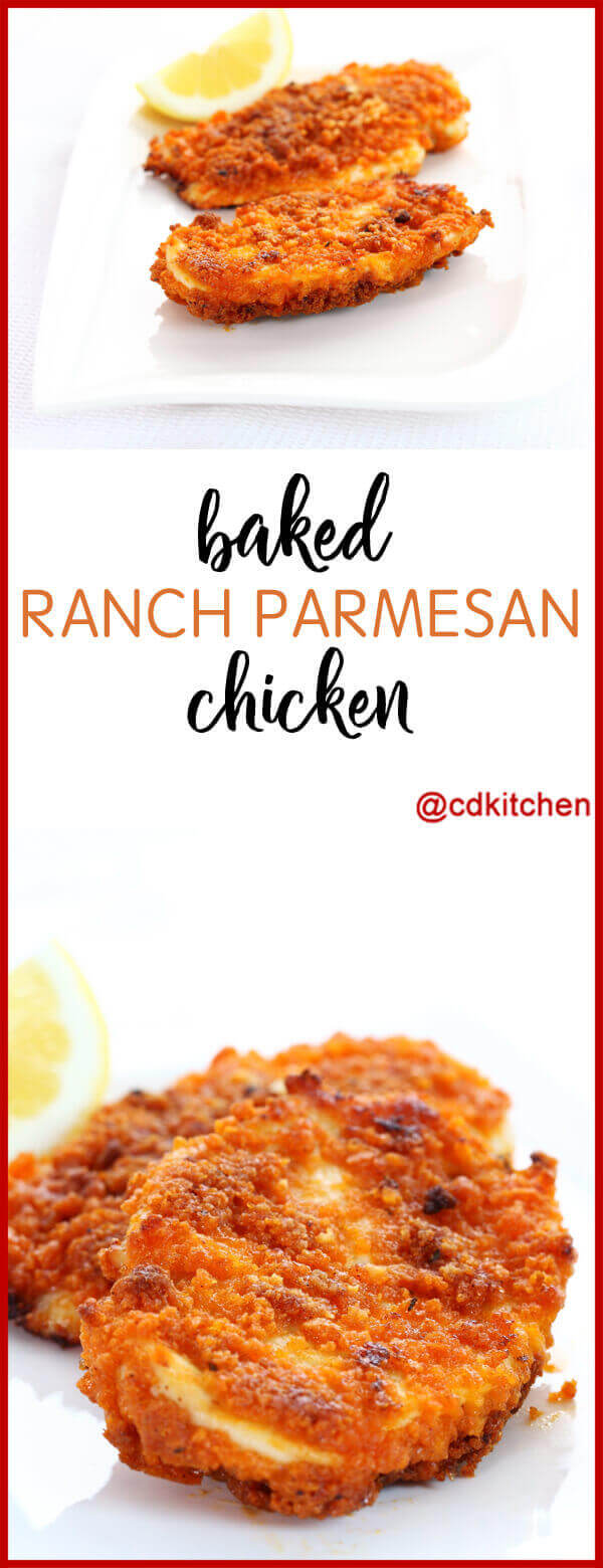 Baked Ranch Parmesan Chicken Recipe