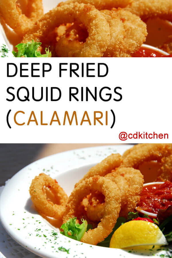 Deep Fried Squid Rings (Calamari) Recipe | CDKitchen.com