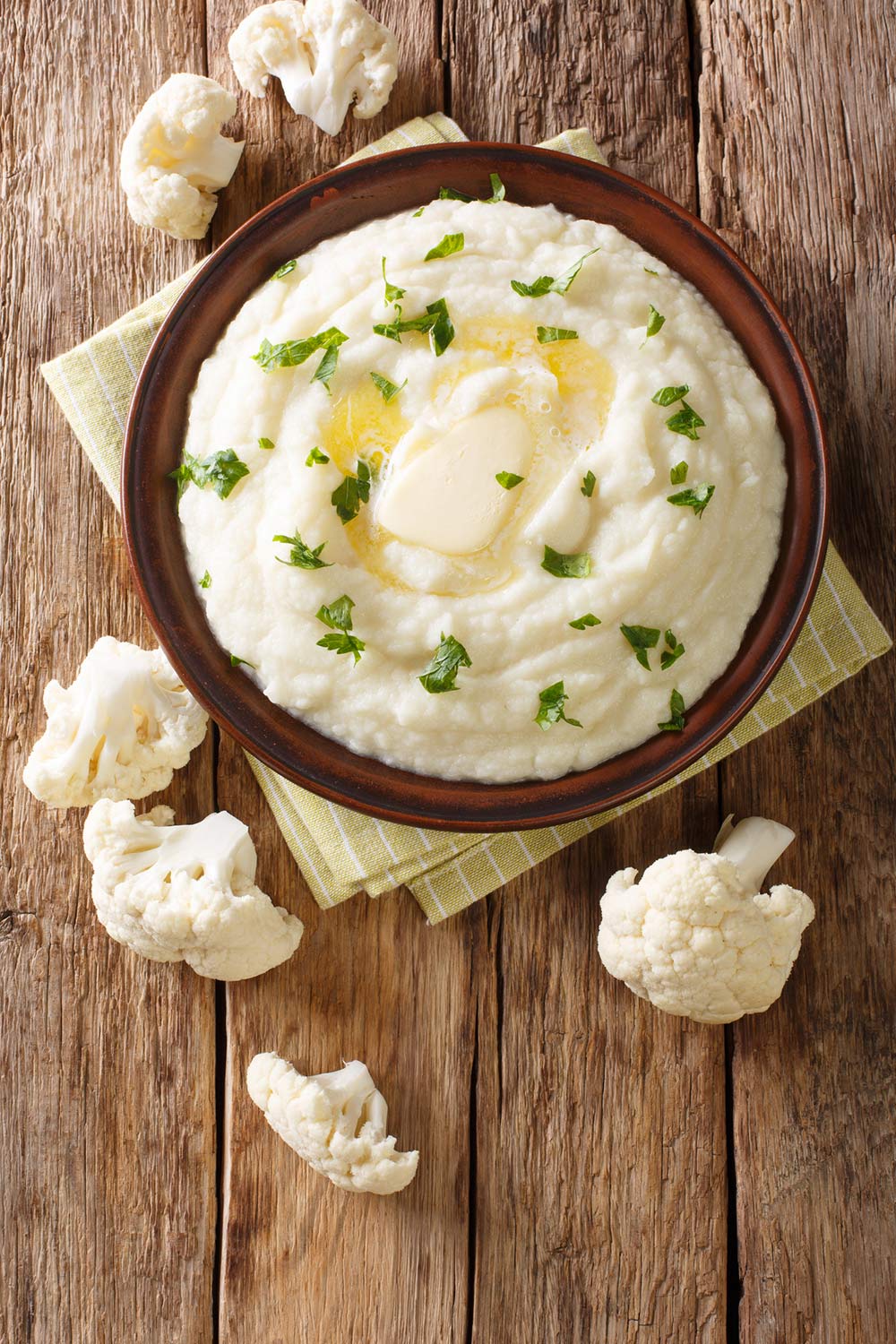 Low Carb Mashed Faux-Tatos Recipe