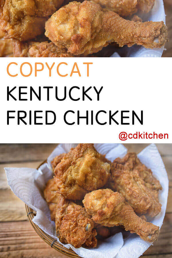 Make KFC's Fried Chicken With This Secret Recipe | CDKitchen.com