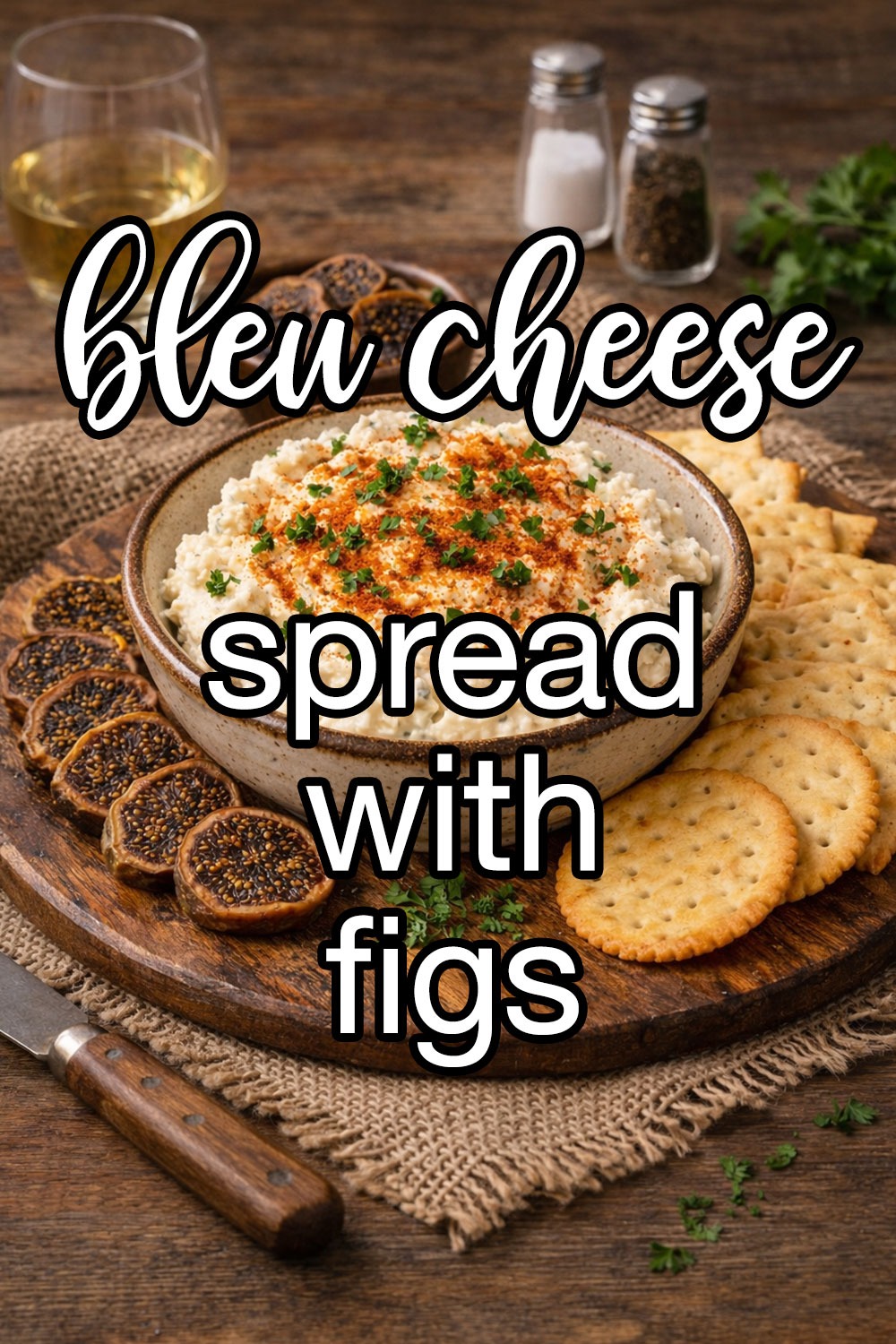 Bleu Cheese Spread With Figs Recipe