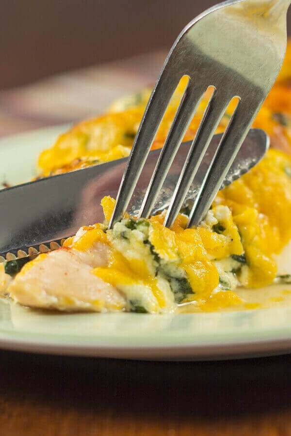 Chicken With Bacon Cheese Topping Recipe