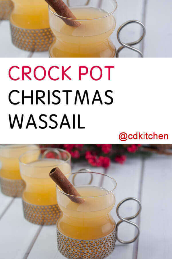 Crock Pot Christmas Wassail Recipe | CDKitchen.com