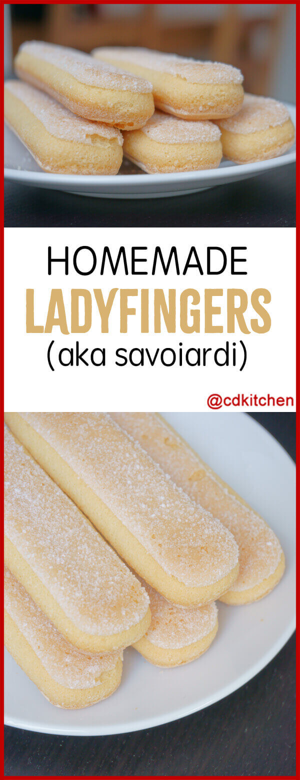 Ladyfingers Recipe Cdkitchen Com