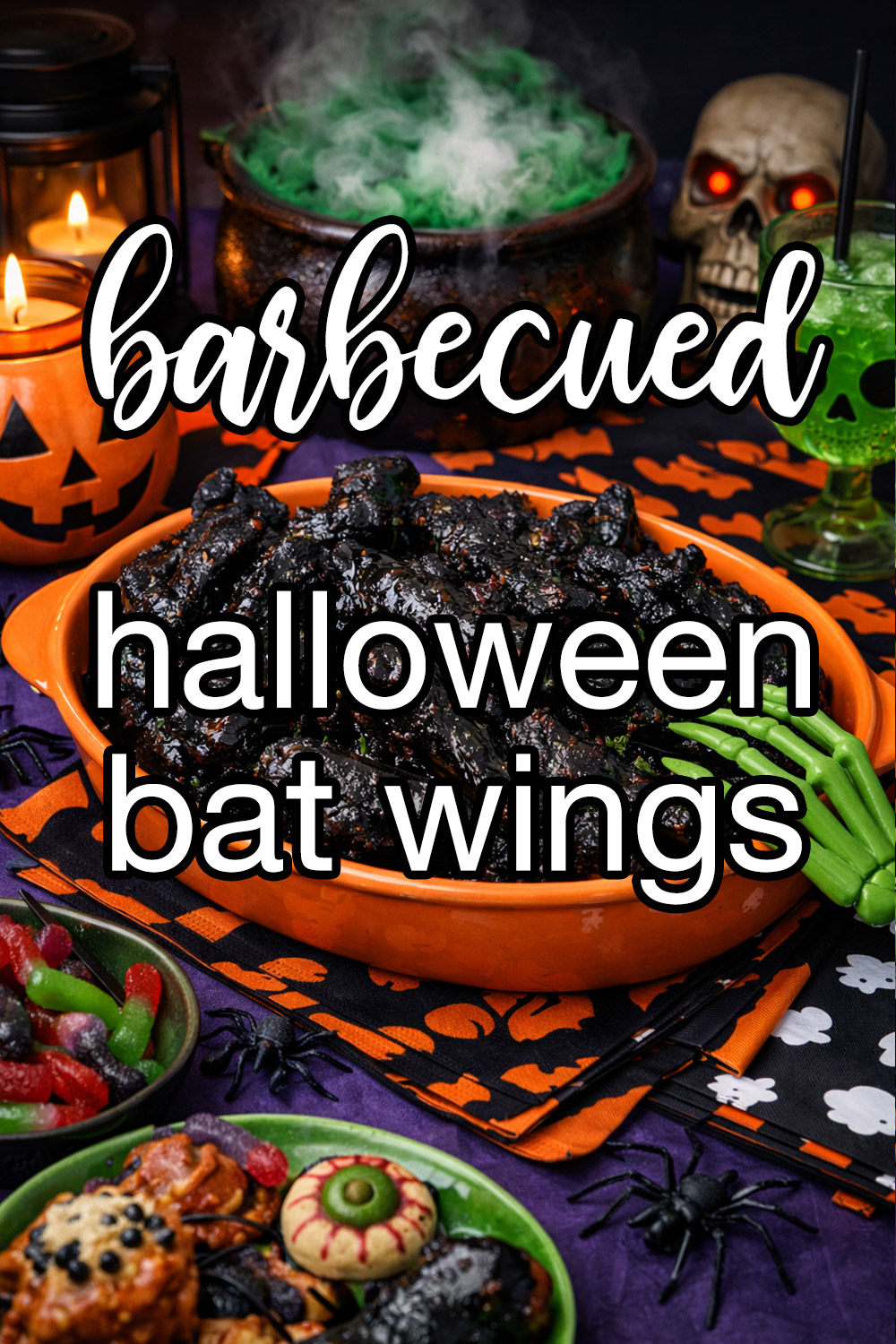 Barbecued Bat Wings Recipe