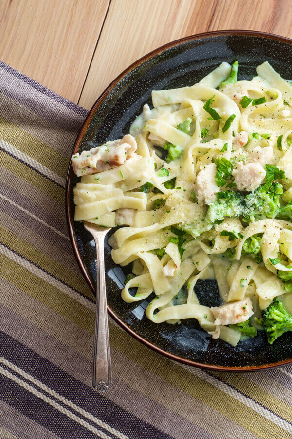 Chicken Broccoli Fettuccine Recipe
