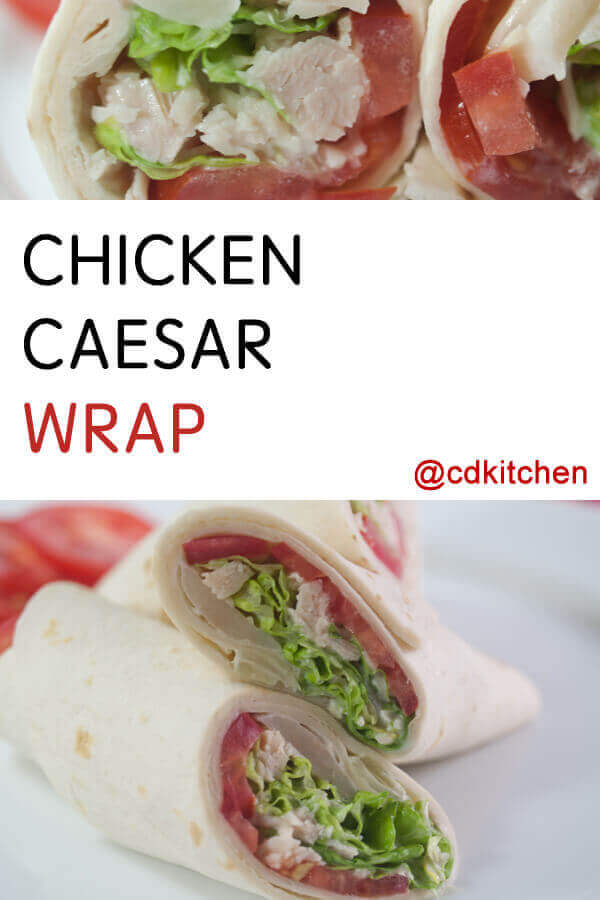 Chicken Caesar Wrap Recipe