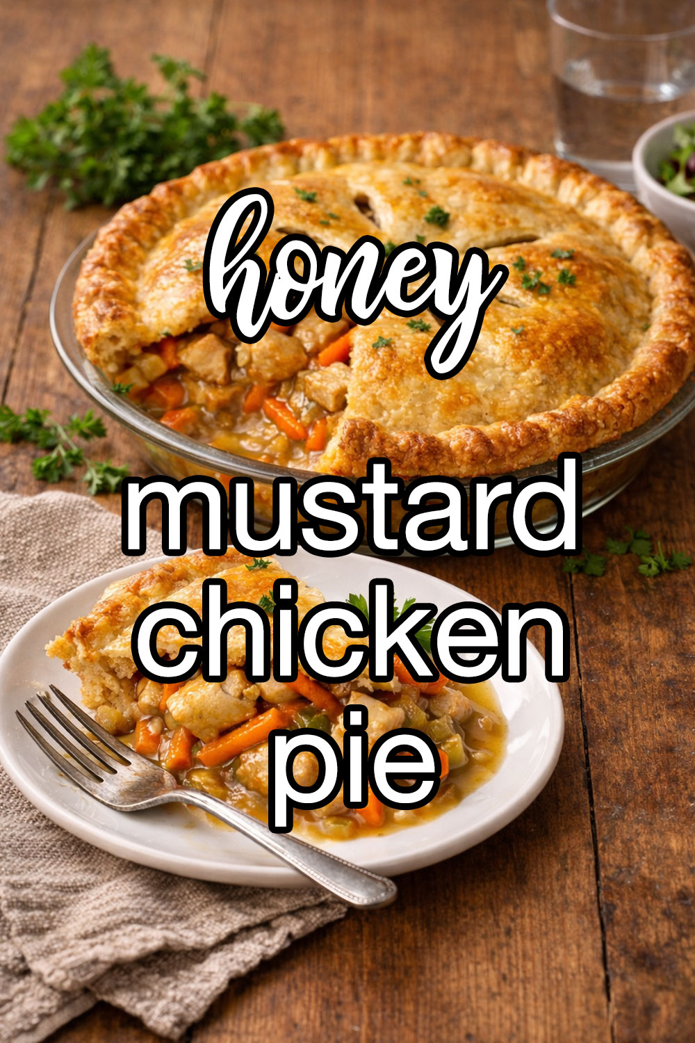 Honey Mustard Chicken Pie Recipe