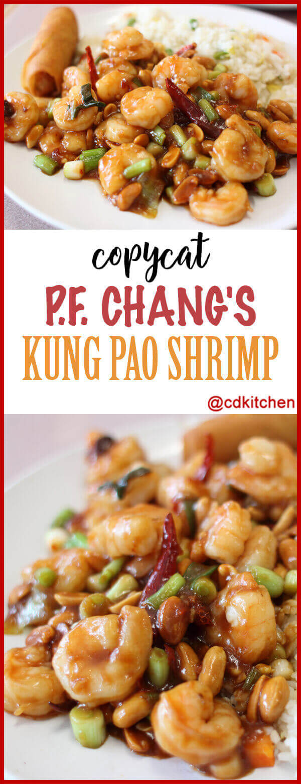 Copycat P.F. Chang's Kung Pao Shrimp Recipe | CDKitchen.com
