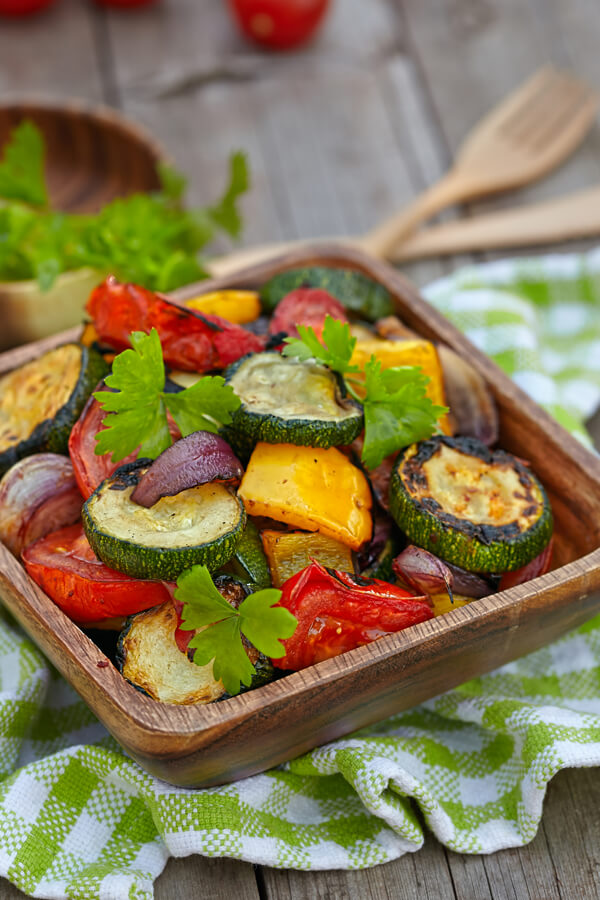 marinated veg for bbq