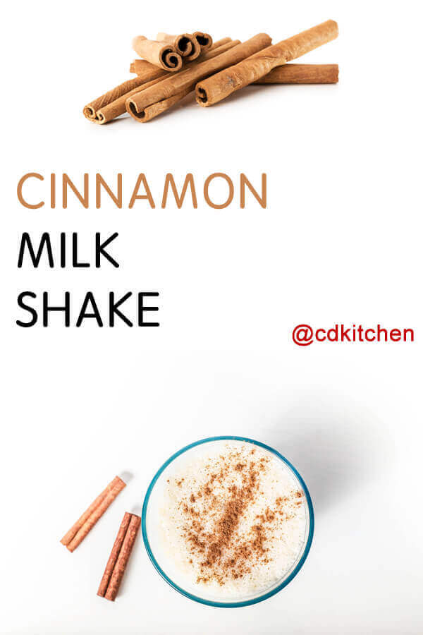Cinnamon Milk Shake Recipe