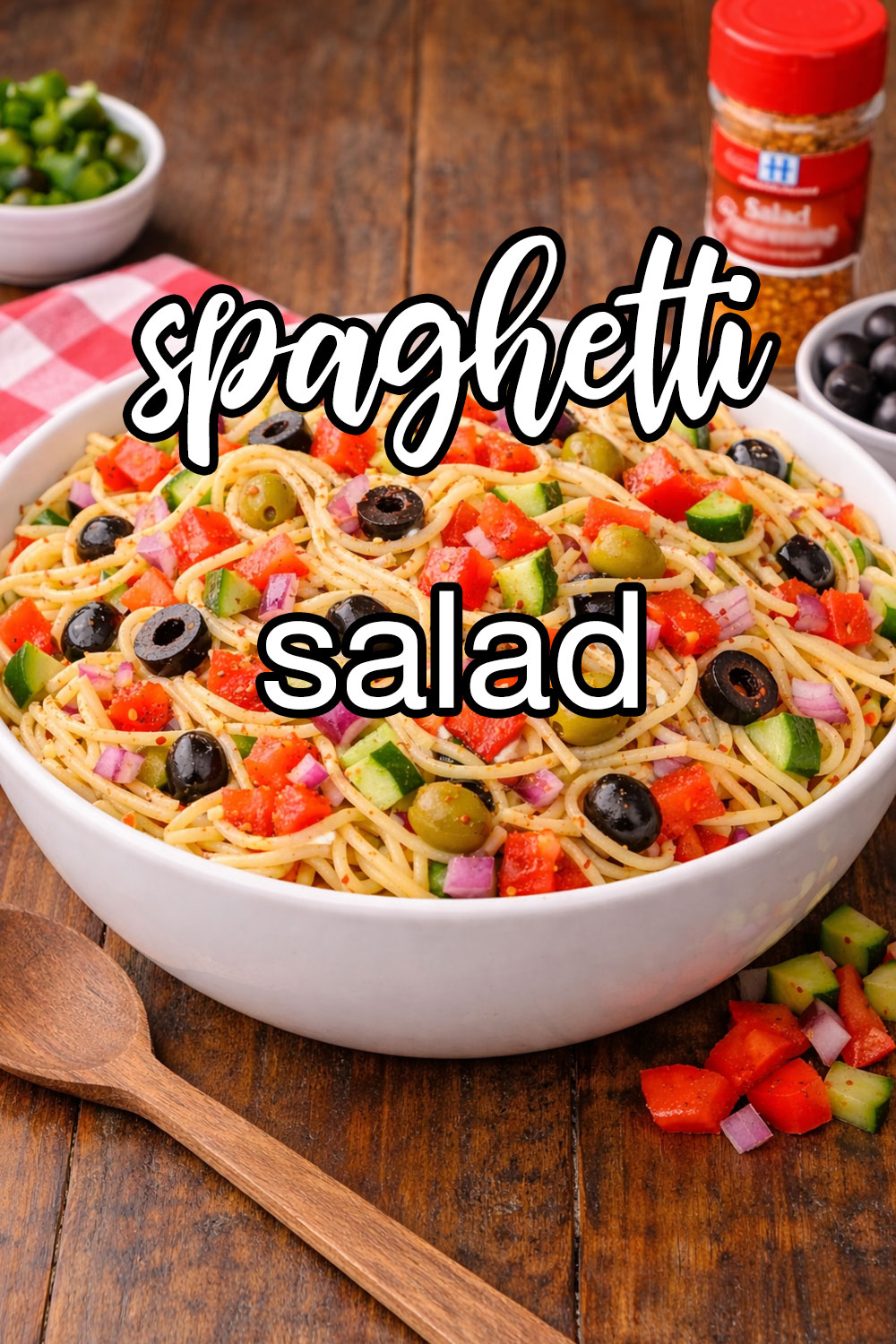 Cold Spaghetti Salad Recipe