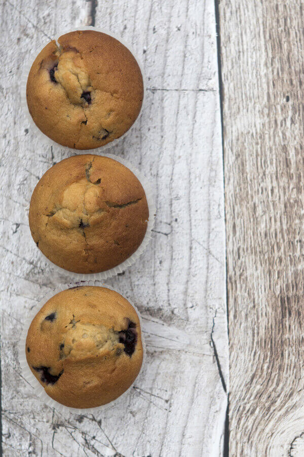 Whole Wheat Blueberry Muffins Recipe