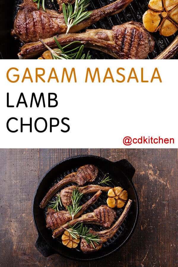 Garam Masala Lamb Chops Recipe