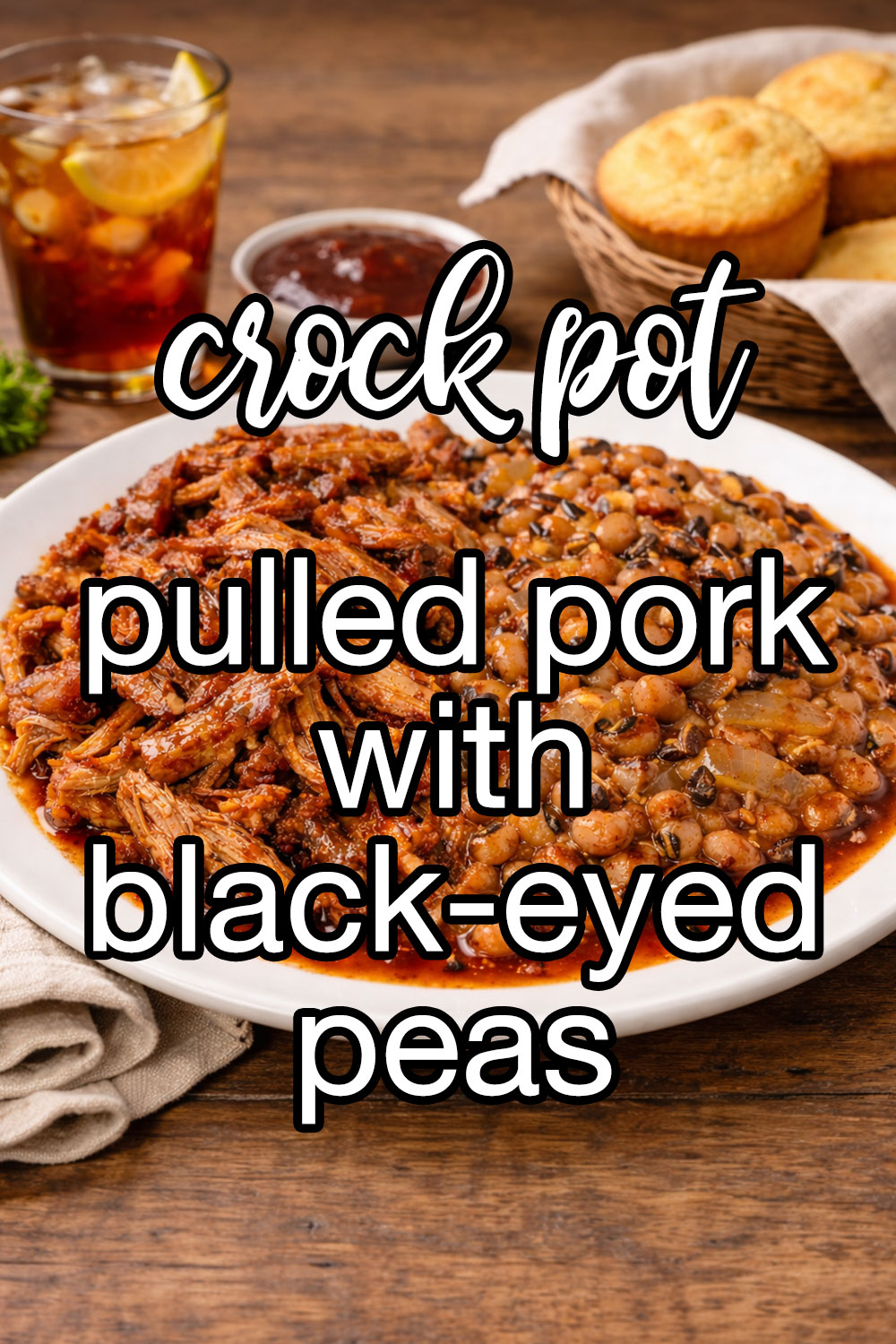 Pulled Pork With Black-Eyed Peas Recipe