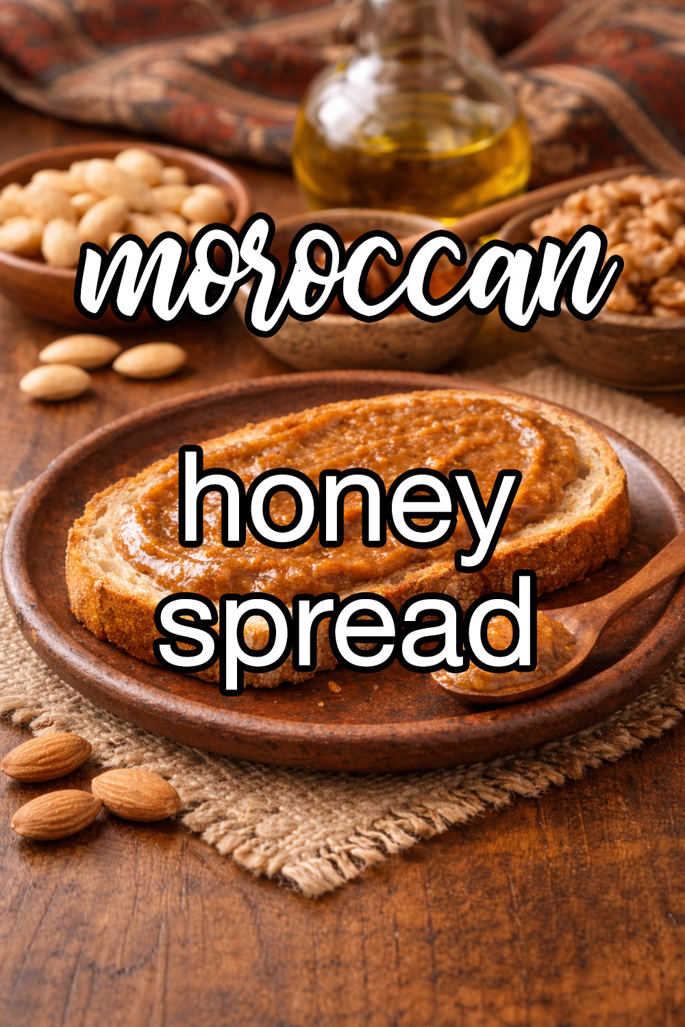 Amalou (Moroccan Honey Spread) Recipe