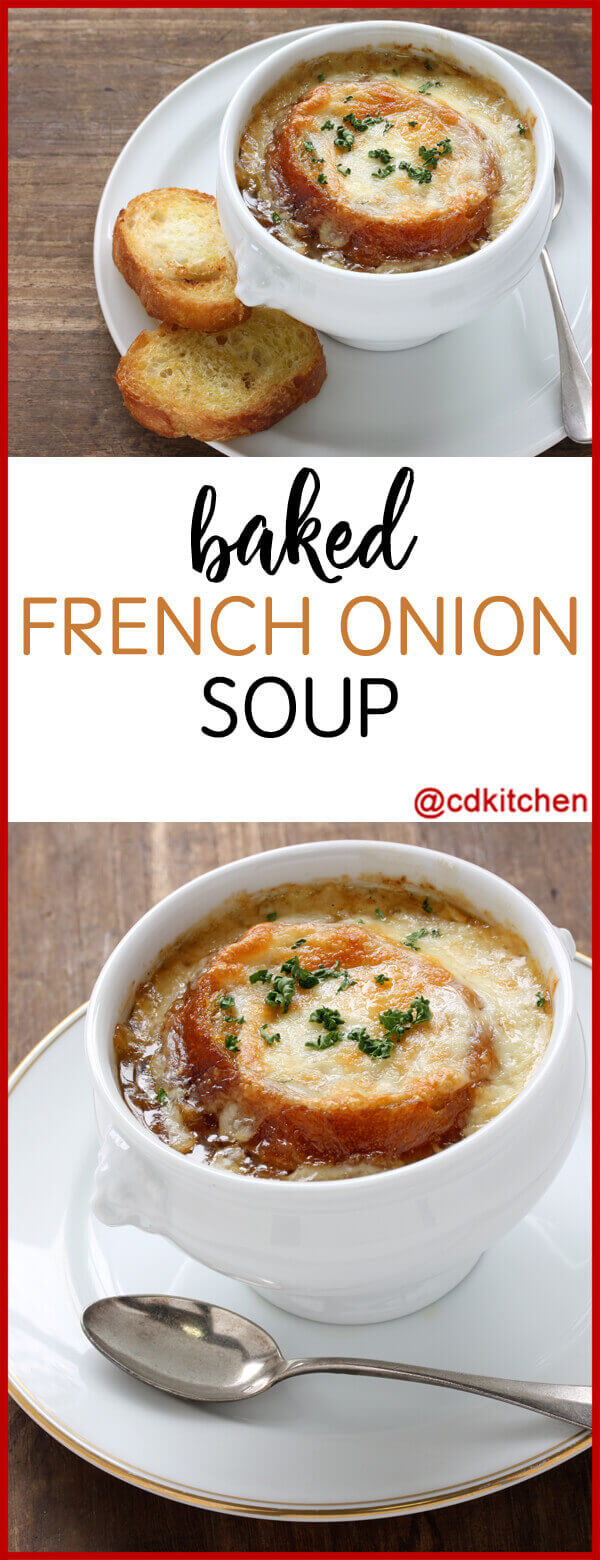 Baked French Onion Soup Recipe | CDKitchen.com